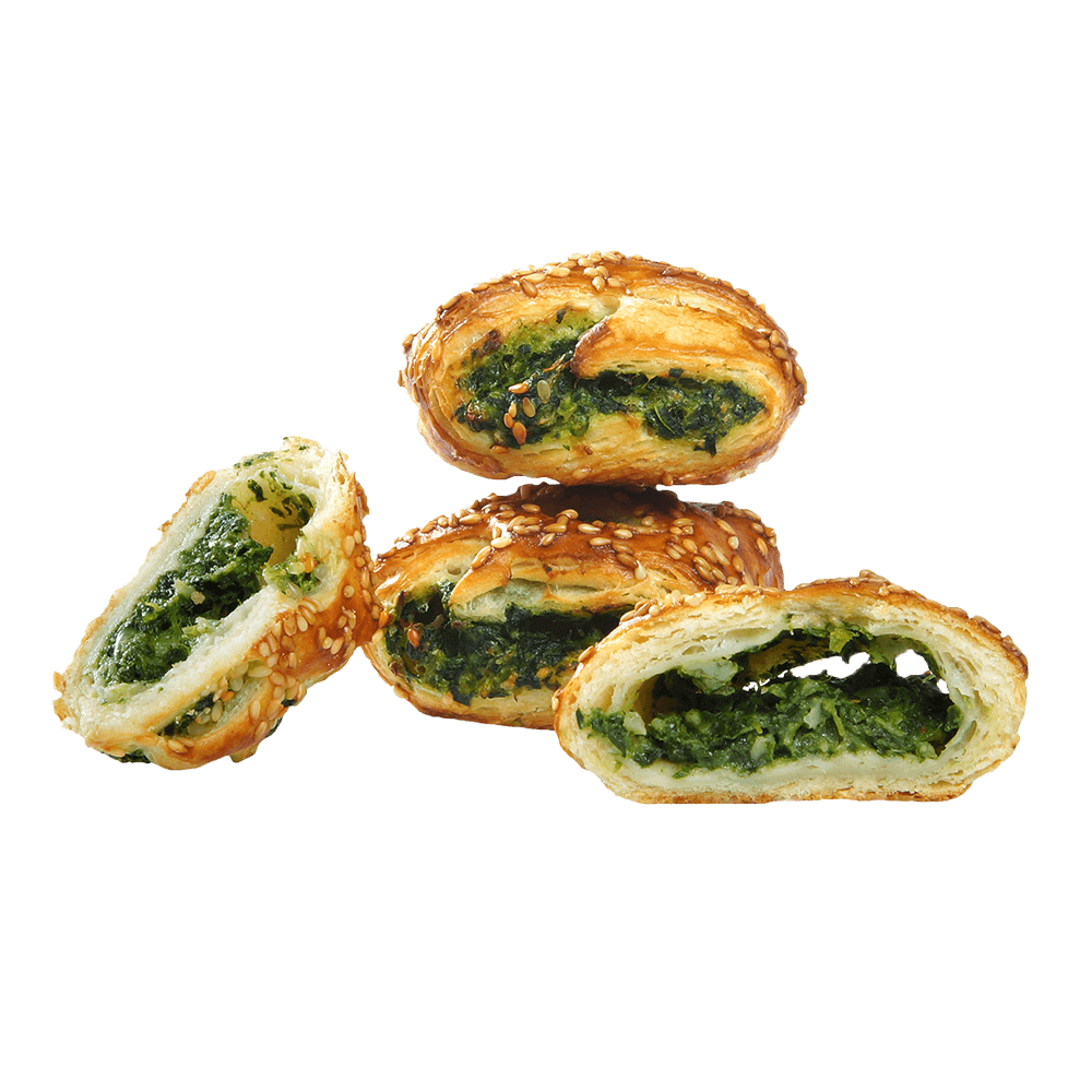 Apéro-Chüsseli mit Spinat
