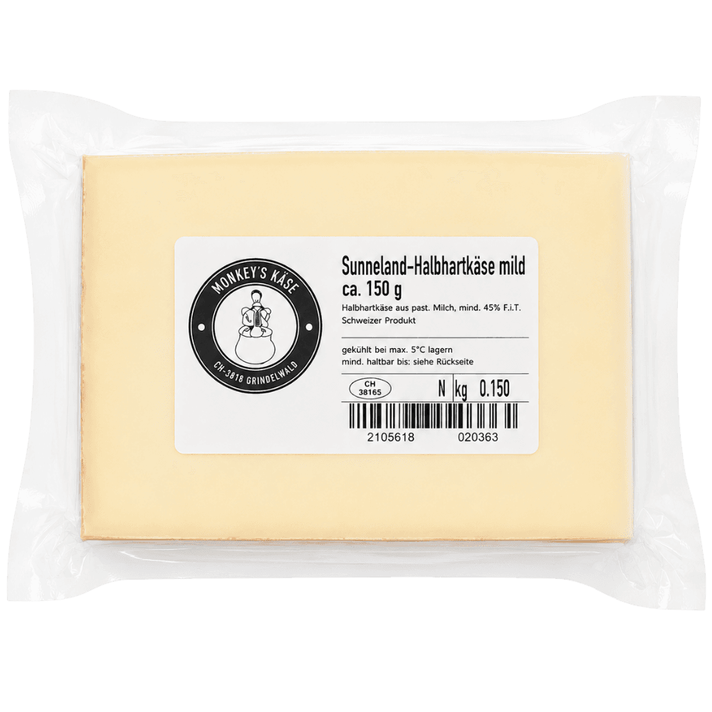 Sunneland-Halbhartkäse mild
