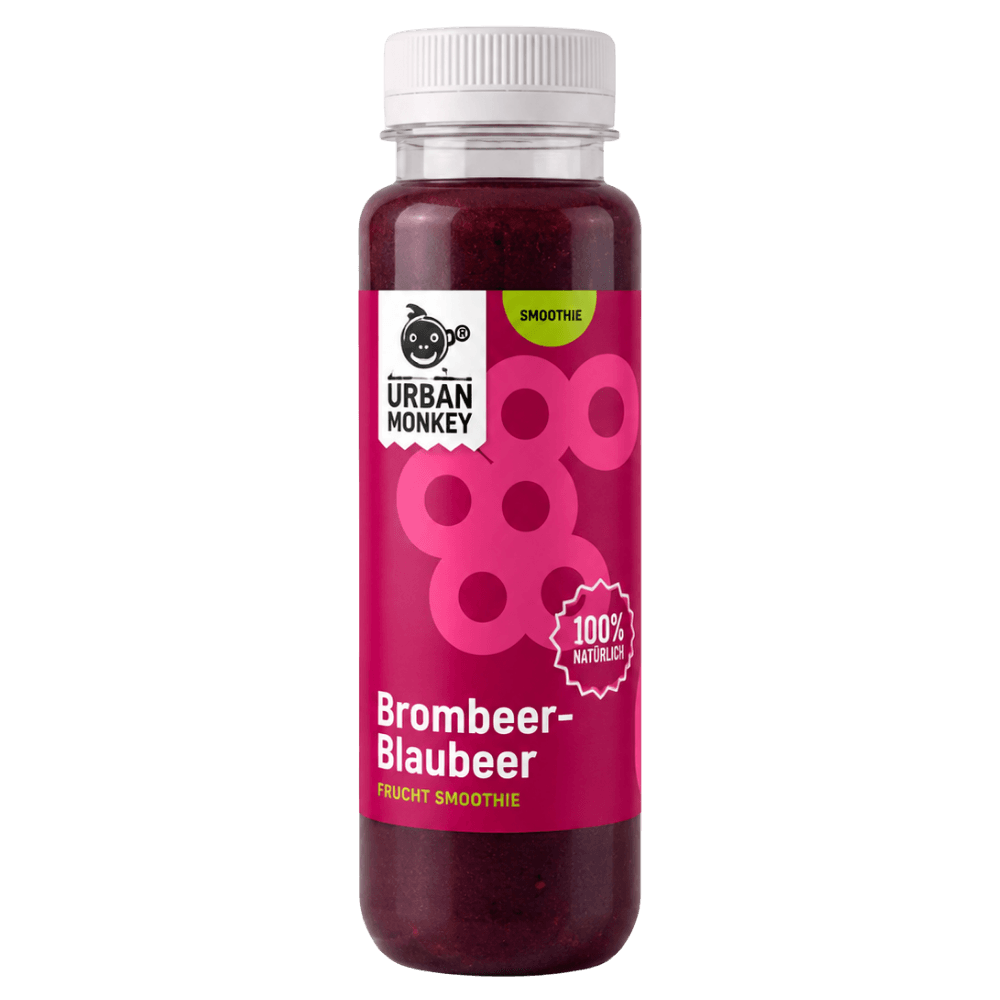 Brombeer-Blaubeer Smoothie