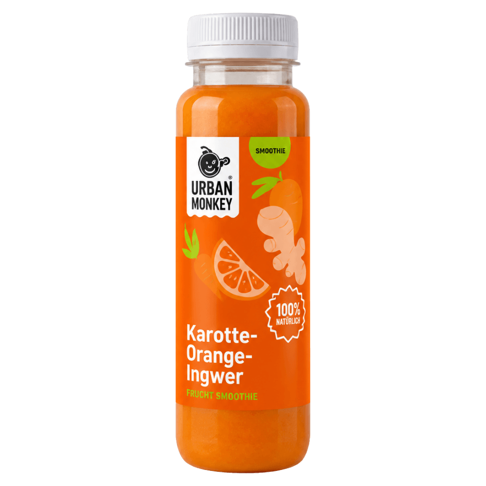 Kartotte-Orange-Ingwer Smoothie