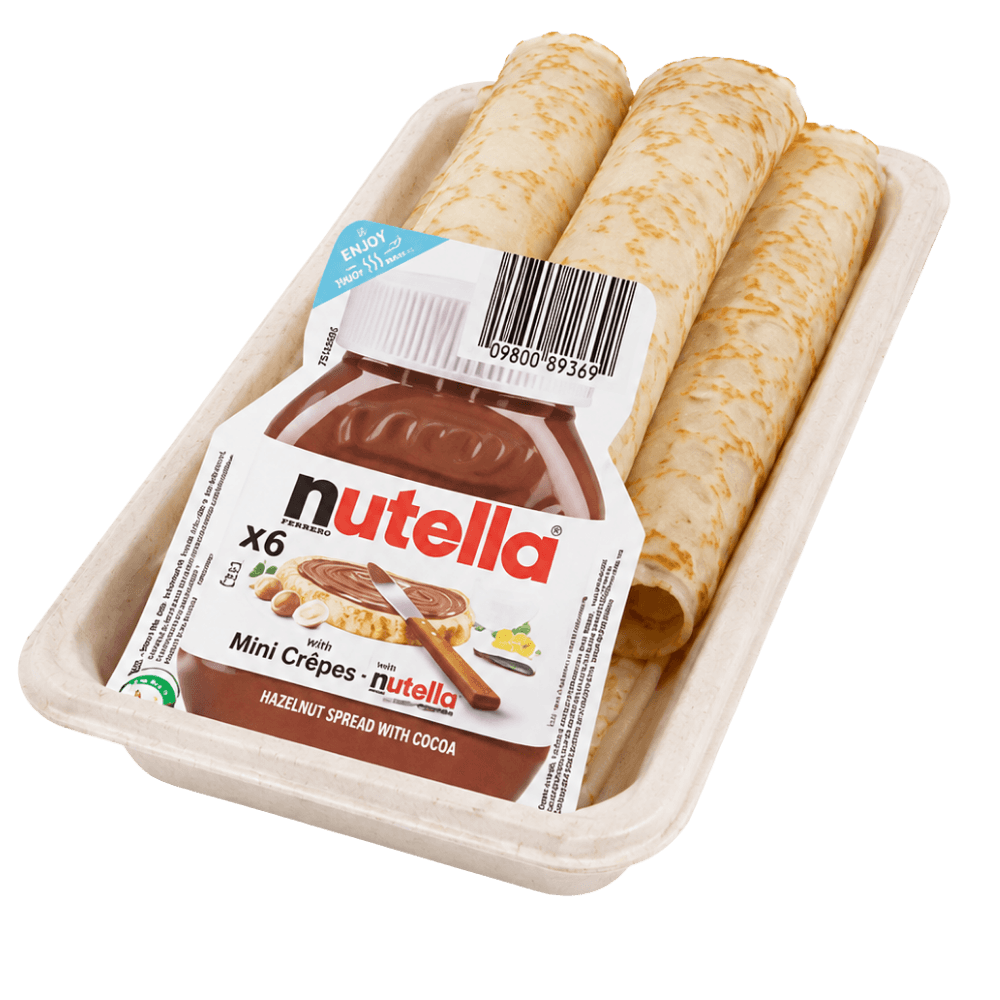 Mini Crêpes mit Nutella