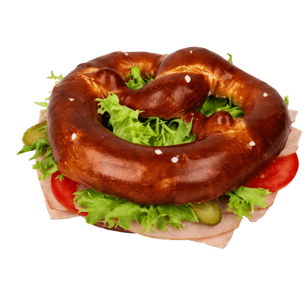 Laugenbretzel mit Fleischkäse (Schwein)
