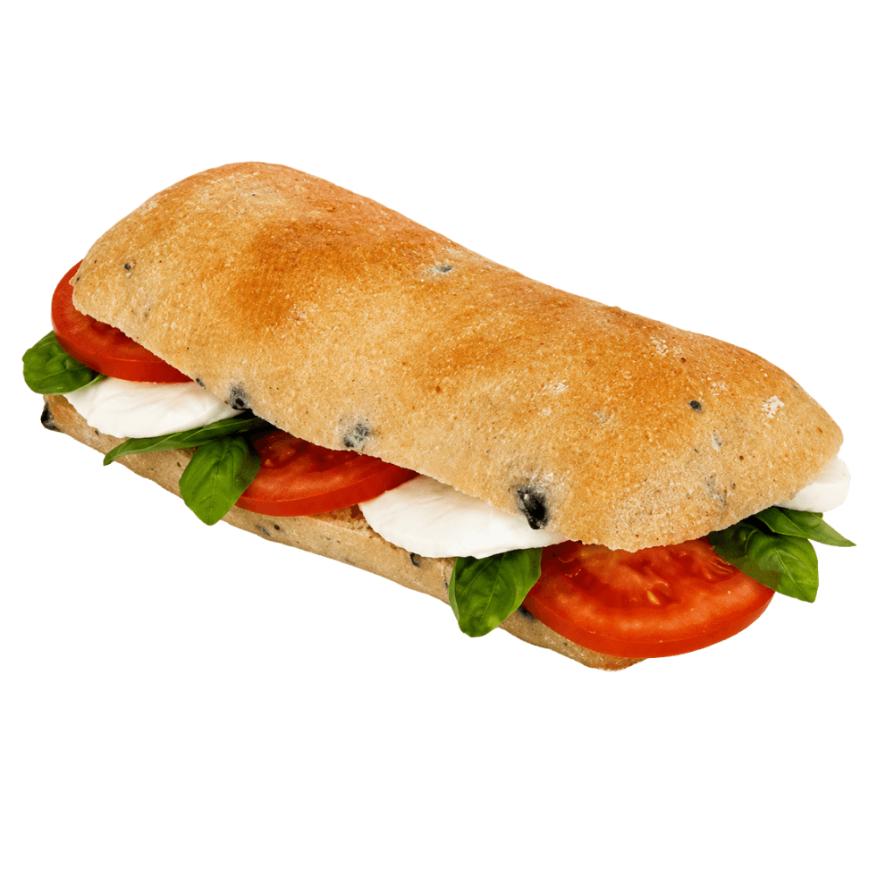 Ciabatta Caprese Sandwich