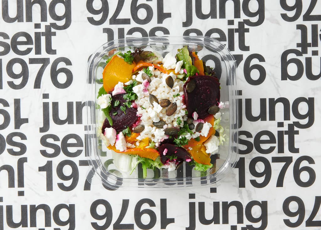 Gerstensalat mit Kürbis, Randen und Feta 220 g