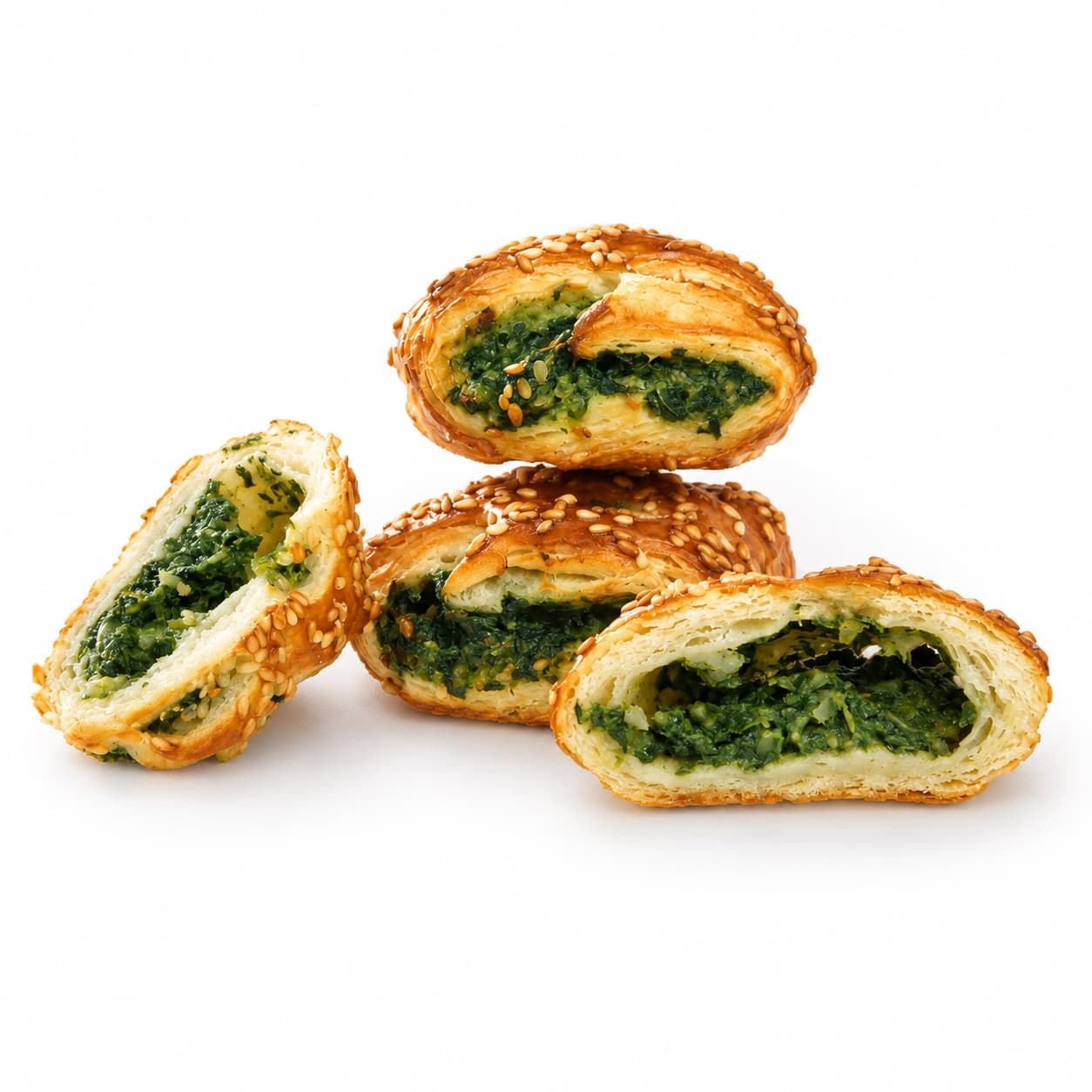 Apéro-Chüsseli mit Spinat