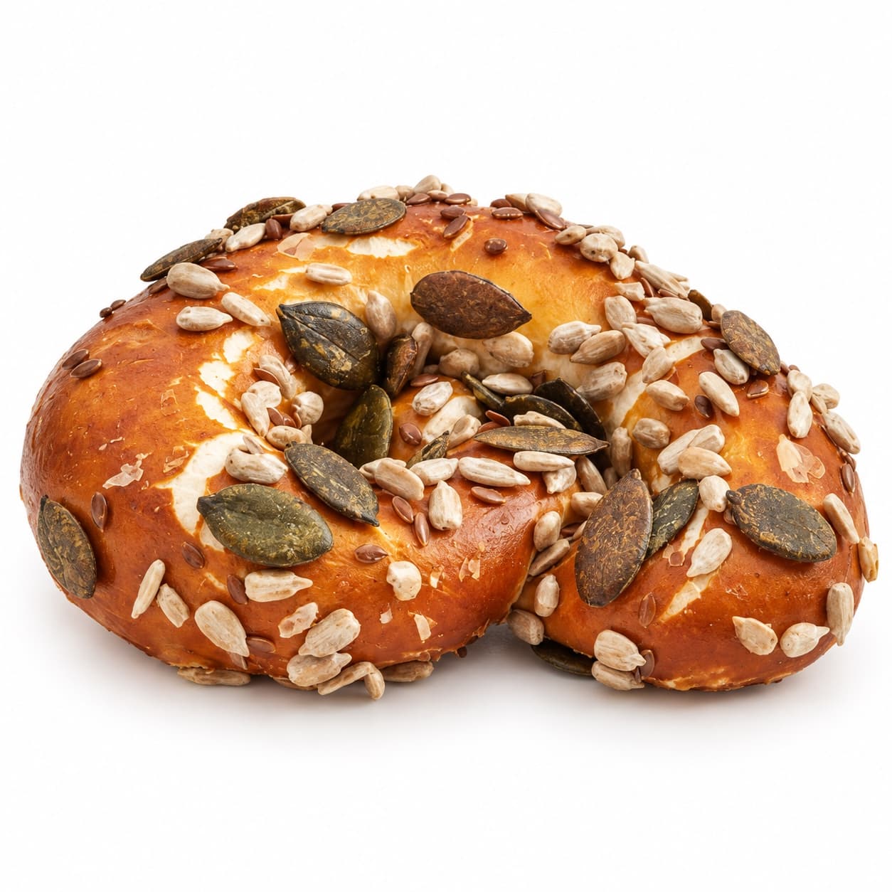 Laugenbrezel mit Körnern 80 g