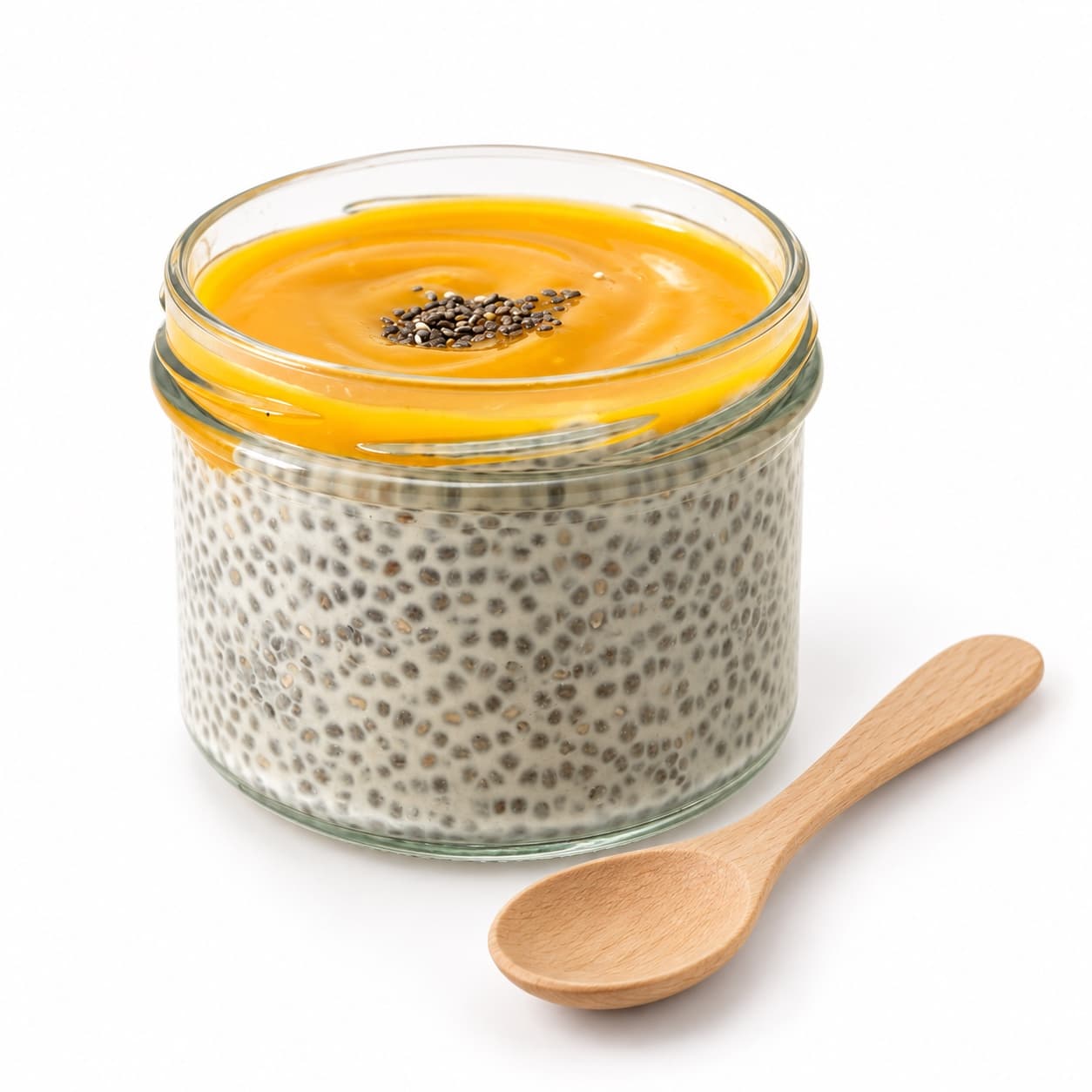 Mango Chia Pudding im Glas - 200g