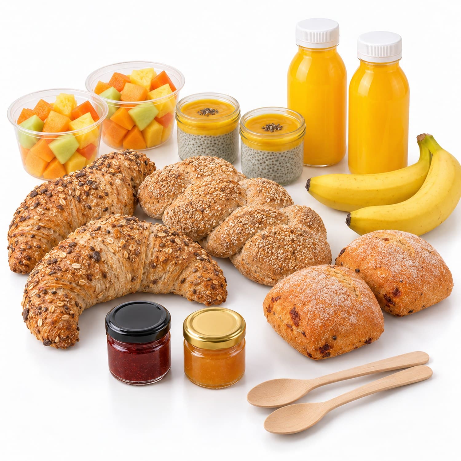 Vegan-Brunch · 4 Personen