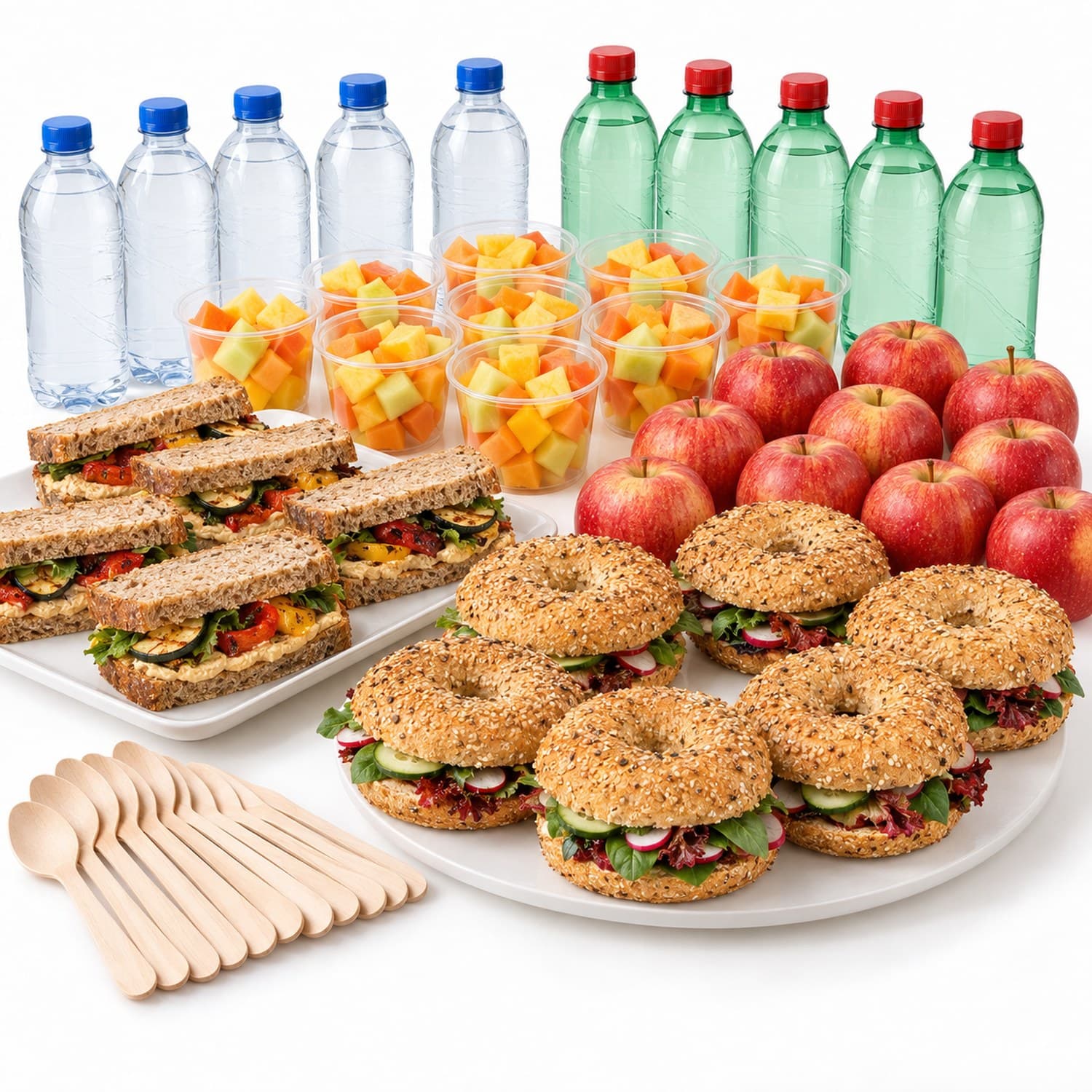 Vegan-Lunch (Mo–Fr) · 20 Personen