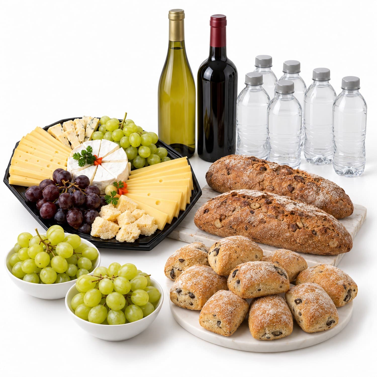 Käse & Wein · 10 Personen