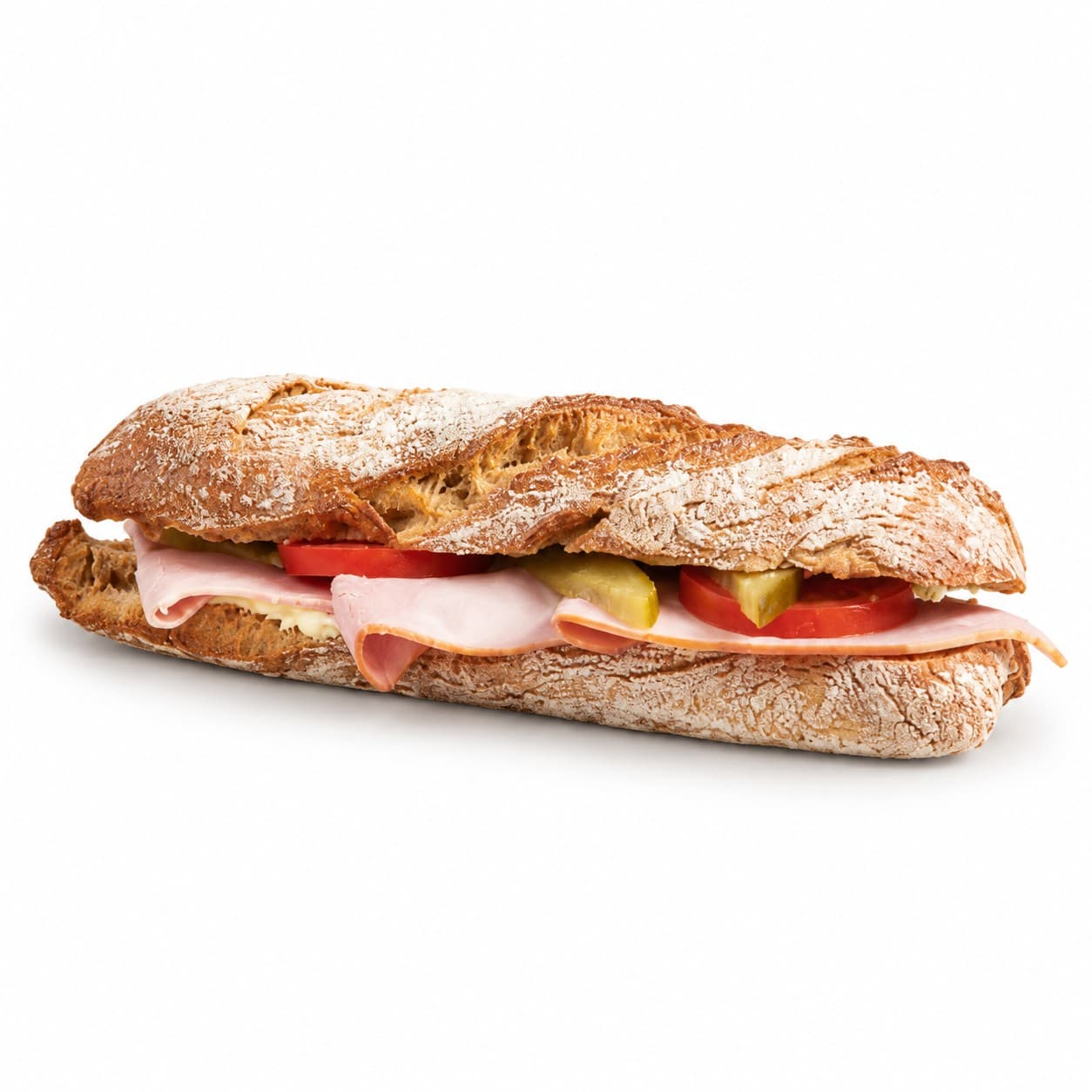 UrDinkel-Sandwich mit Schinken