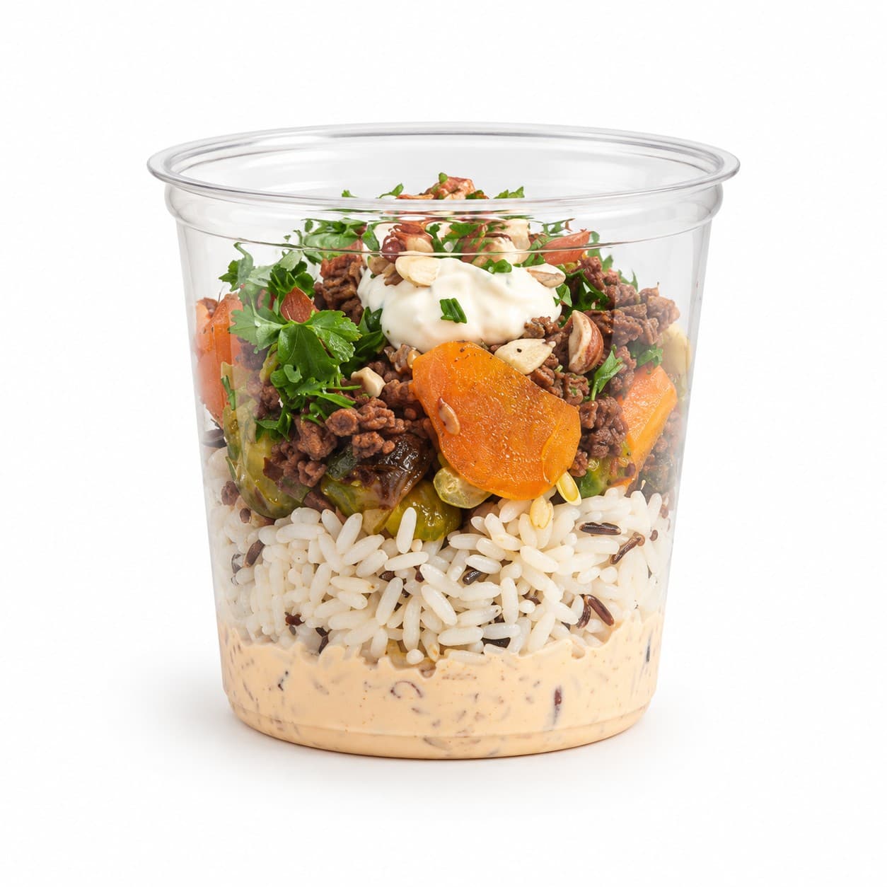 Wildreis-Salat mit Rosenkohl und Vegi-Hack 390 g